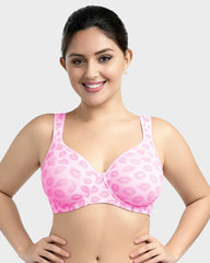 Soft Plus Size Full Coverage Unlined Minimizer Bra