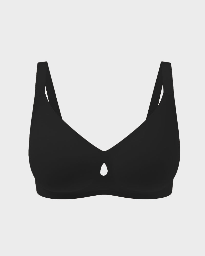 Invisible Jelly Lift Bra with Breathable Water Drop Hollow
